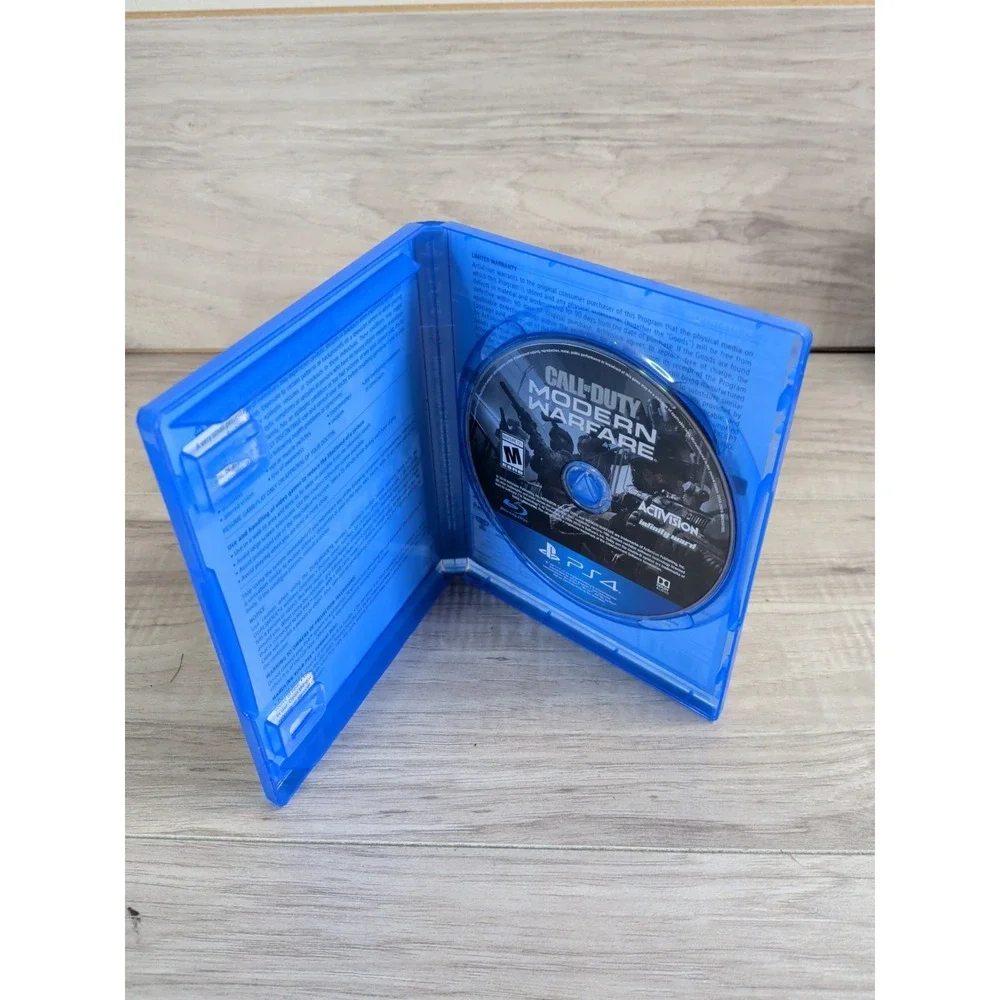 Call of Duty Modern Warfare Sony Playstation 4 PS4 Video Game 2019 with Case